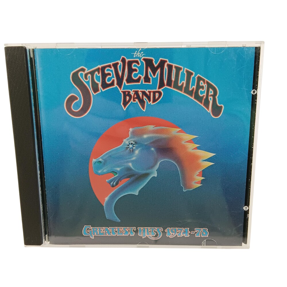 Vintage Steve Miller Band CD Greatest Hits 1974-78 Classic Rock Capitol Blue